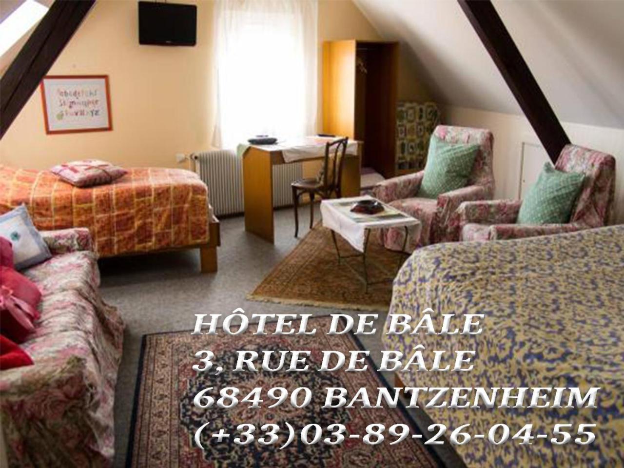 Hotel De Bale Bantzenheim ภายนอก รูปภาพ